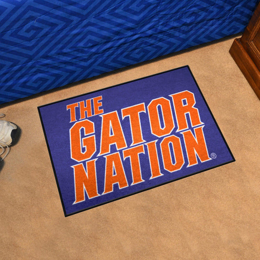 Florida Gators Starter Mat Accent Rug - 19in. x 30in. Slogan Starter Mat - Florida