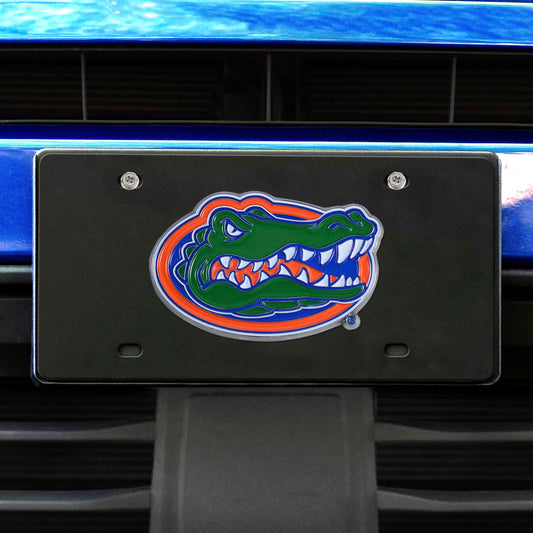 Florida Gators 3D Black License Plate - Florida