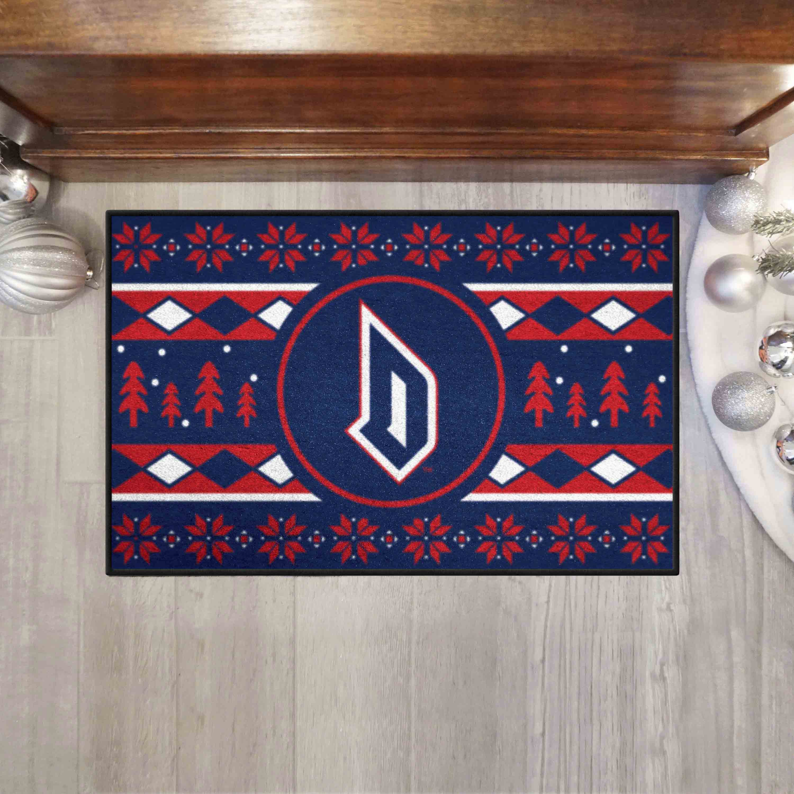 Duquesne Duke Holiday Sweater Starter Mat Accent Rug - 19in. x 30in. - Duquesne