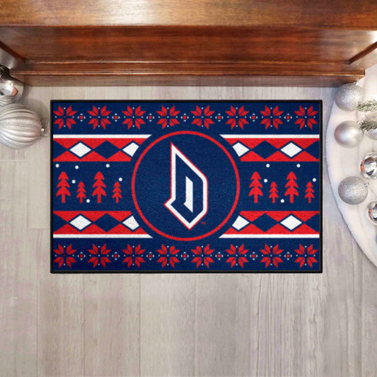 Duquesne Duke Holiday Sweater Starter Mat Accent Rug - 19in. x 30in. - Duquesne