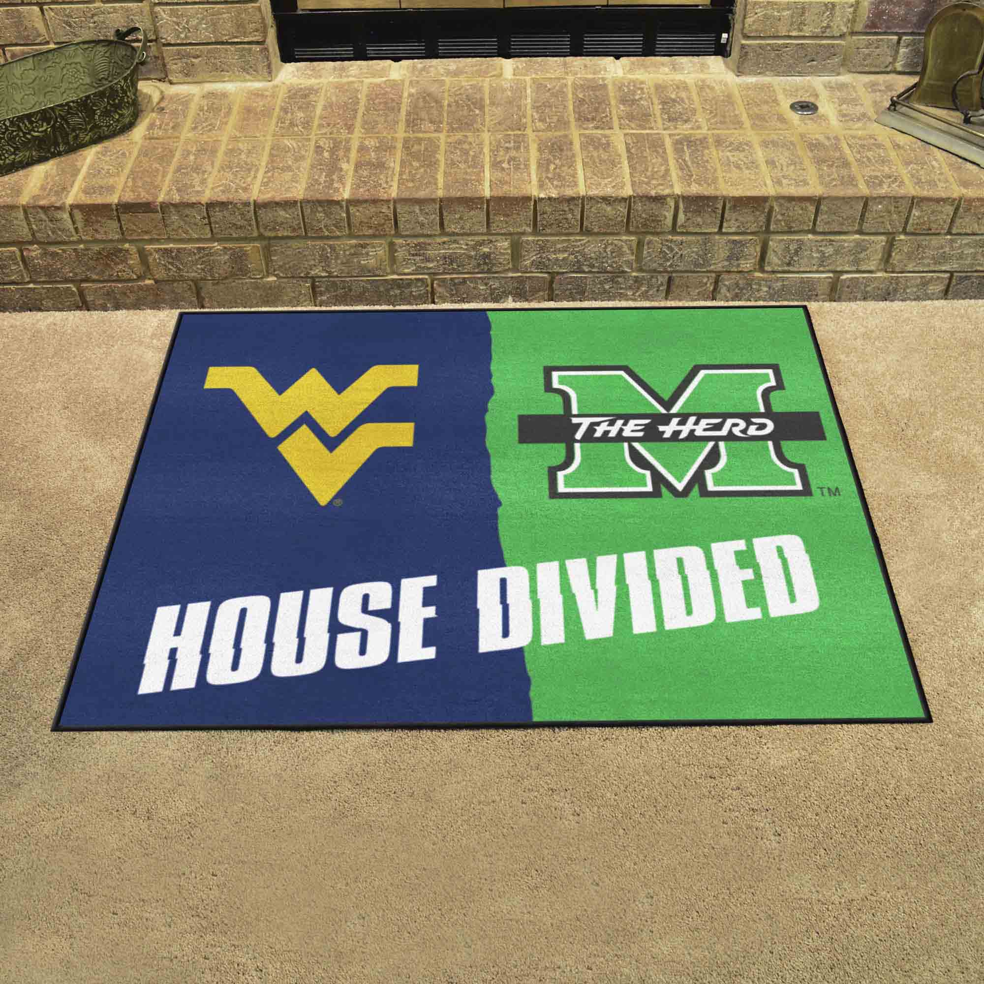 House Divided - Alabama / Auburn House Divided House Divided Rug - 34 in. x 42.5 in. - House Divided - Alabama / Auburn
