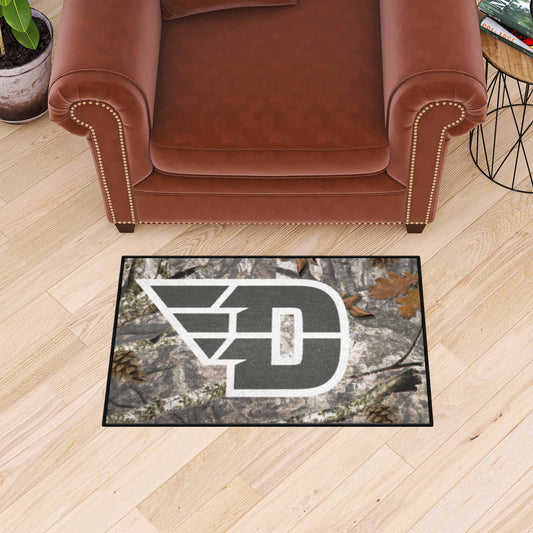 Dayton Flyers Camo Starter Mat Accent Rug - 19in. x 30in. - Dayton