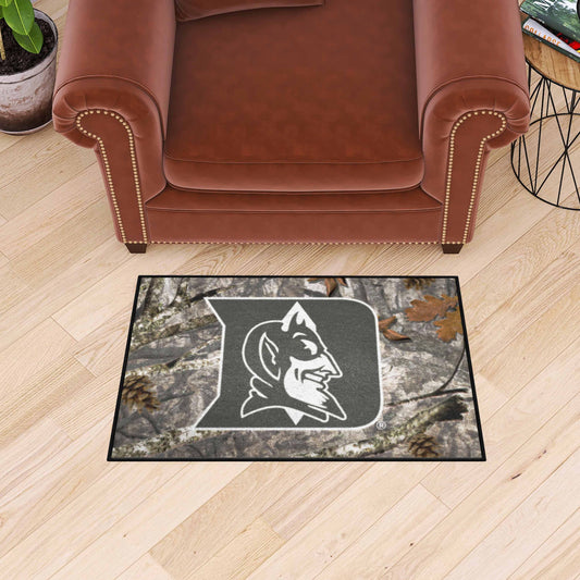 Duke Blue Devils Camo Starter Mat Accent Rug - 19in. x 30in. - Duke