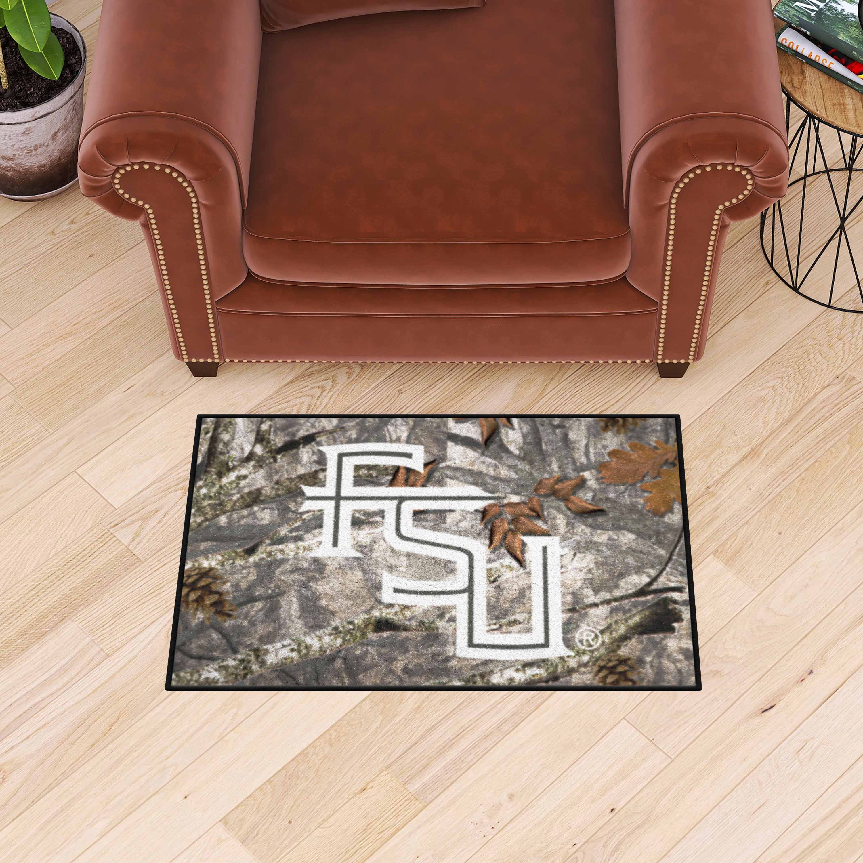 Florida State Seminoles Camo Starter Mat Accent Rug - 19in. x 30in. - Florida State