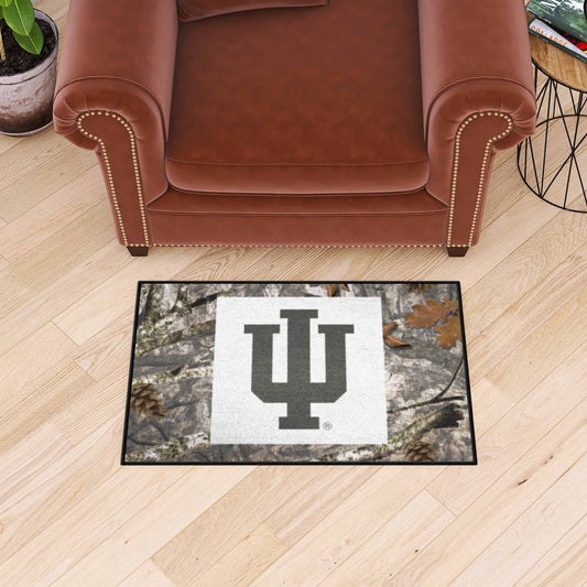 Indiana Hooisers Camo Starter Mat Accent Rug - 19in. x 30in. - Indiana