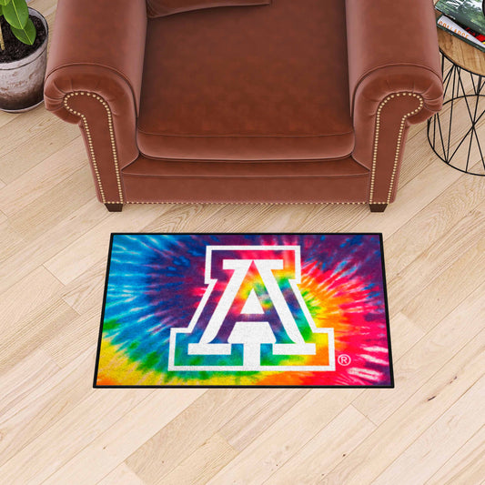 Arizona Wildcats Tie Dye Starter Mat Accent Rug - 19in. x 30in. - Arizona