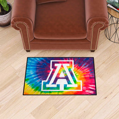 Arizona Wildcats Tie Dye Starter Mat Accent Rug - 19in. x 30in. - Arizona