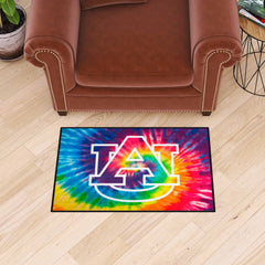 Auburn Tigers Tie Dye Starter Mat Accent Rug - 19in. x 30in. - Auburn