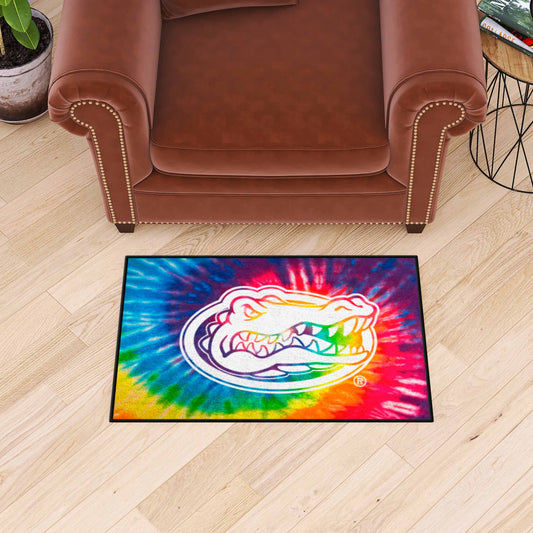 Florida Gators Tie Dye Starter Mat Accent Rug - 19in. x 30in. - Florida