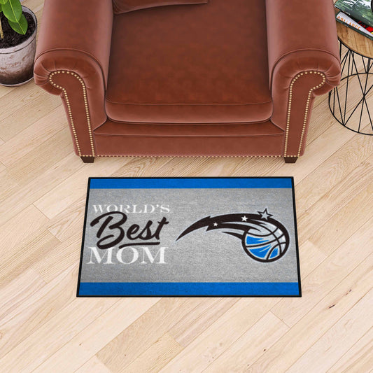Orlando Magic World's Best Mom Starter Mat Accent Rug - 19in. x 30in. - Orlando Magic