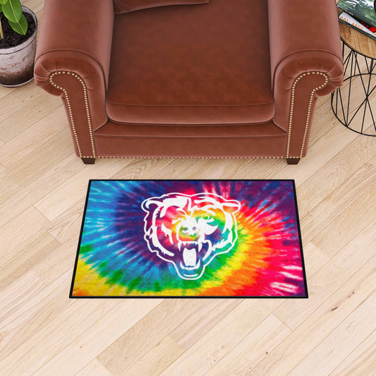 Chicago Bears Tie Dye Starter Mat Accent Rug - 19in. x 30in. - Chicago Bears