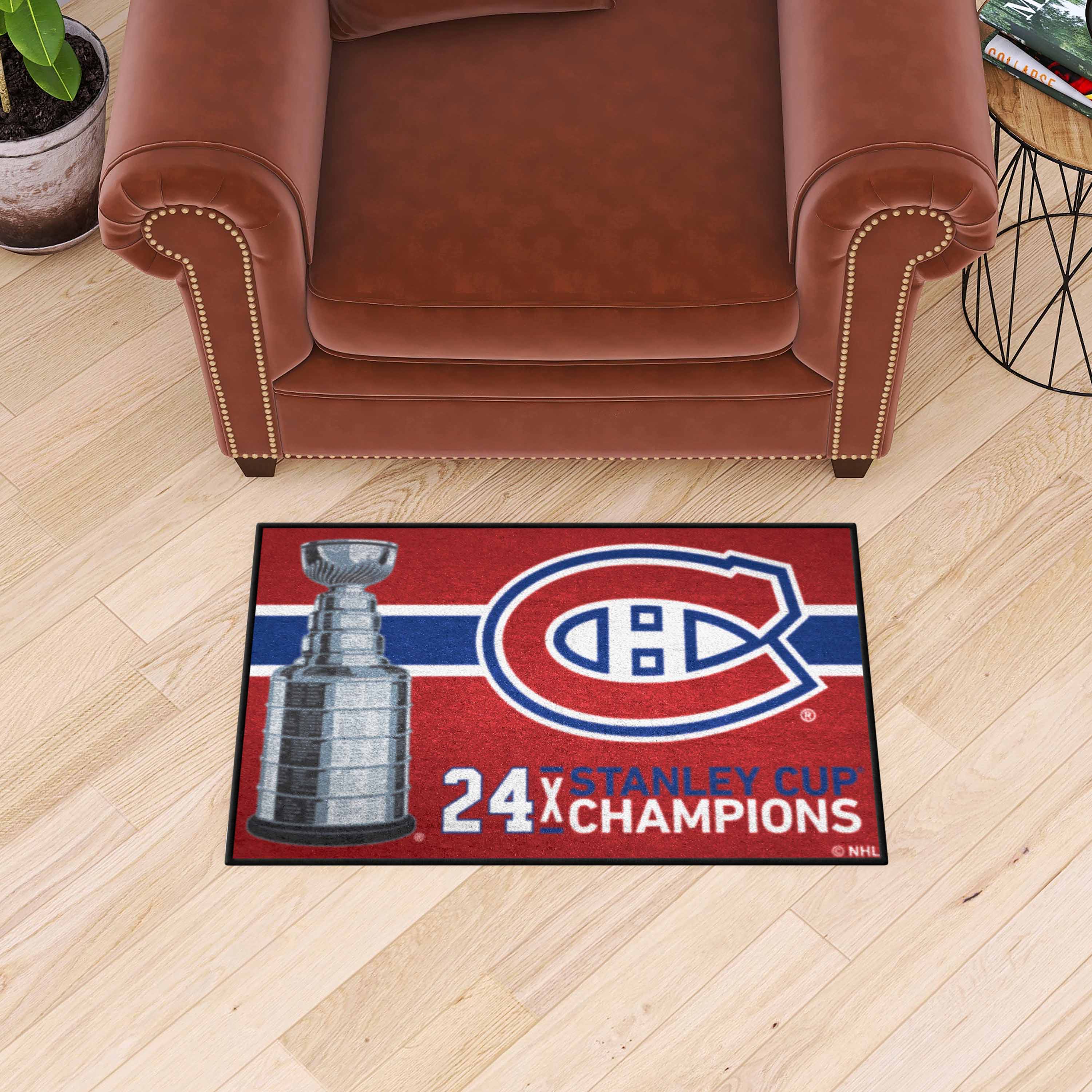 Montreal Canadiens Dynasty Starter Mat Accent Rug - 19in. x 30in. - Montreal Canadiens