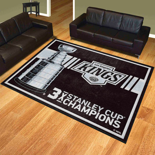 Los Angeles Kings Dynasty 8ft. x 10ft. Plush Area Rug - Los Angeles Kings