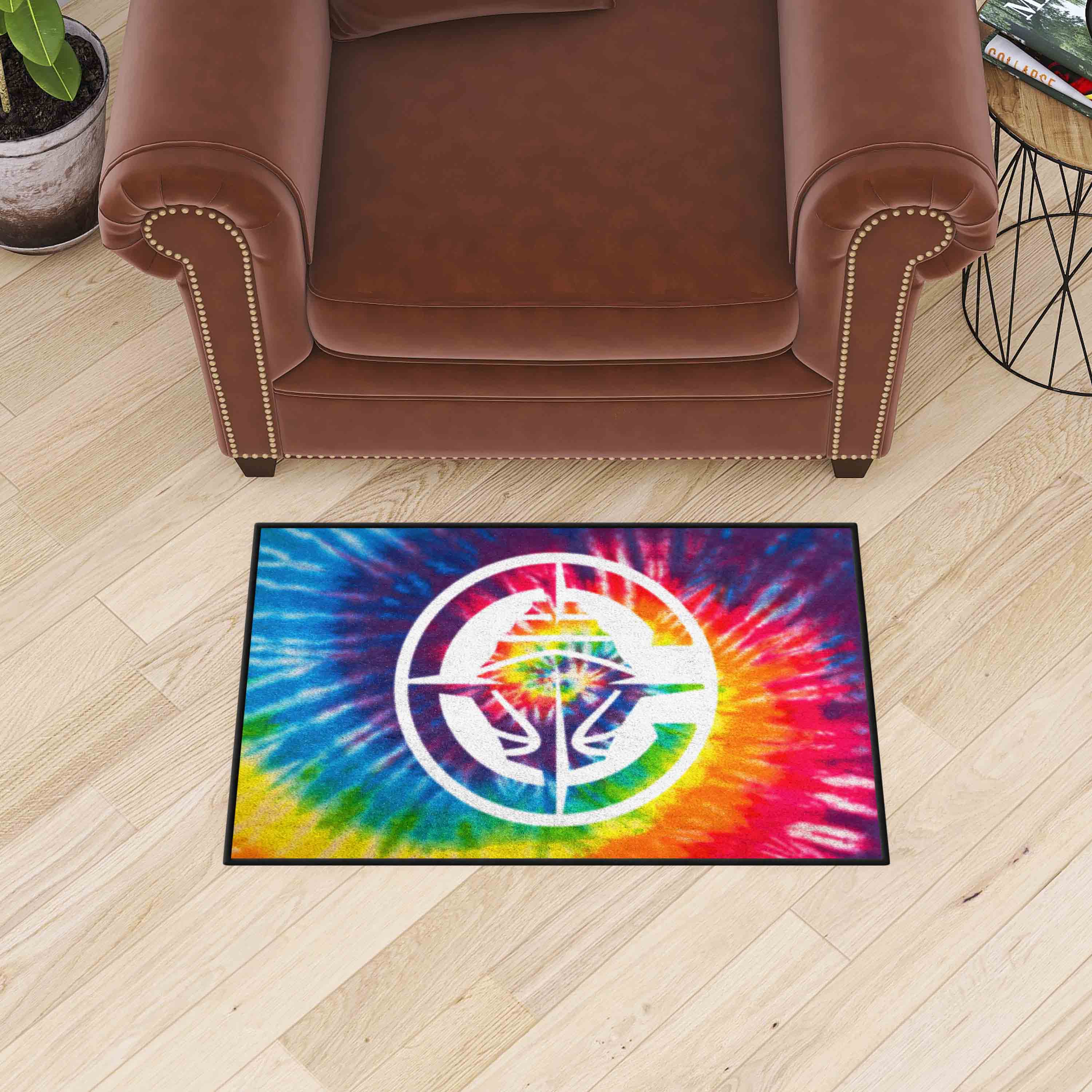 Los Angeles Clippers Tie Dye Starter Mat Accent Rug - 19in. x 30in. - Los Angeles Clippers