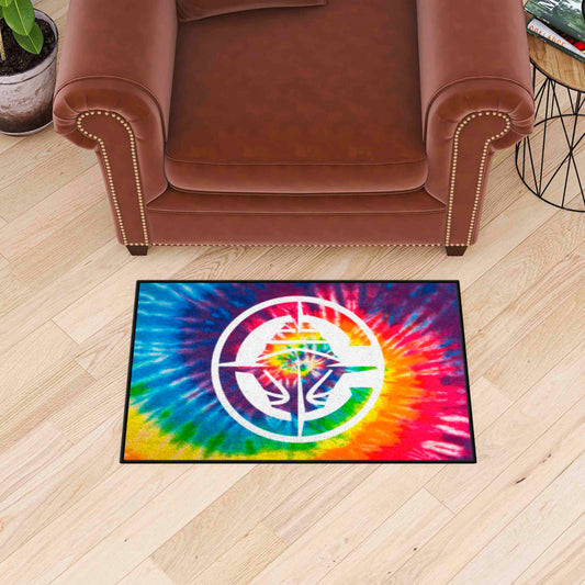 Los Angeles Clippers Tie Dye Starter Mat Accent Rug - 19in. x 30in. - Los Angeles Clippers