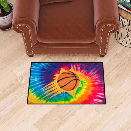 Phoenix Suns Tie Dye Starter Mat Accent Rug - 19in. x 30in. - Phoenix Suns