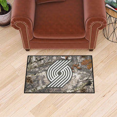 Portland Trail Blazers Camo Starter Mat Accent Rug - 19in. x 30in. - Portland Trail Blazers