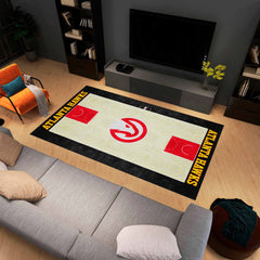 Atlanta Hawks 6 ft. x 10 ft. Plush Area Rug - Atlanta Hawks
