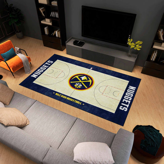 Denver Nuggets 6 ft. x 10 ft. Plush Area Rug - Denver Nuggets