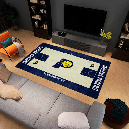 Indiana Pacers 6 ft. x 10 ft. Plush Area Rug - Indiana Pacers