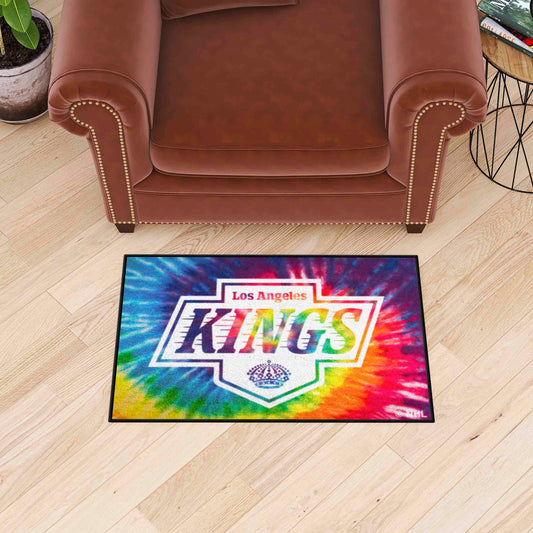 Los Angeles Kings Tie Dye Starter Mat Accent Rug - 19in. x 30in. - Los Angeles Kings