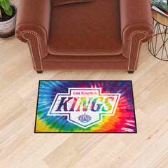 Los Angeles Kings Tie Dye Starter Mat Accent Rug - 19in. x 30in. - Los Angeles Kings