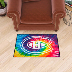 Montreal Canadiens Tie Dye Starter Mat Accent Rug - 19in. x 30in. - Montreal Canadiens