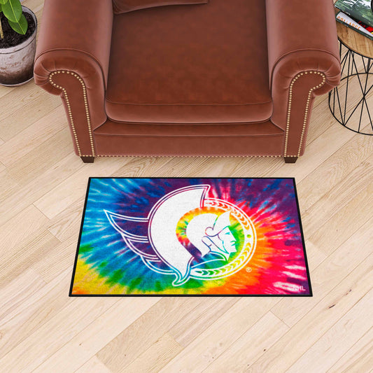 Ottawa Senators Tie Dye Starter Mat Accent Rug - 19in. x 30in. - Ottawa Senators