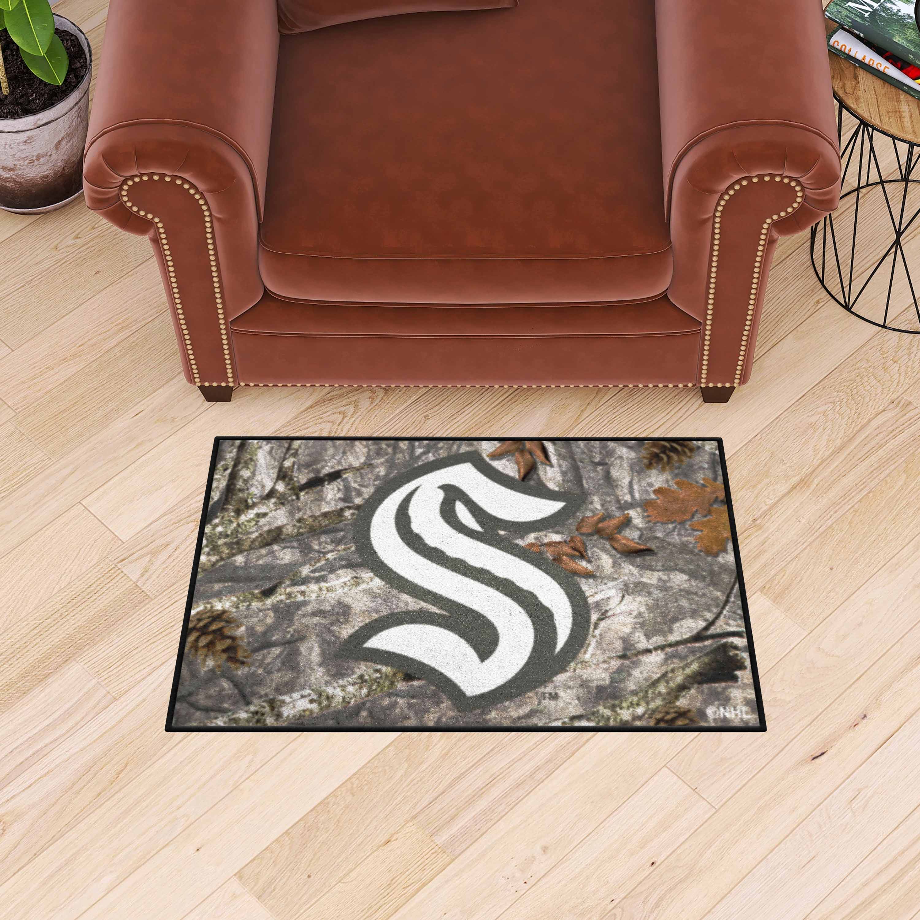 Seattle Kraken Camo Starter Mat Accent Rug - 19in. x 30in. - Seattle Kraken