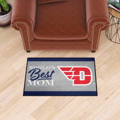Dayton Flyers World's Best Mom Starter Mat Accent Rug - 19in. x 30in. - Dayton