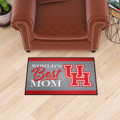 Houston Cougars World's Best Mom Starter Mat Accent Rug - 19in. x 30in. - Houston