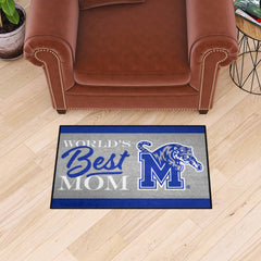Memphis Tigers World's Best Mom Starter Mat Accent Rug - 19in. x 30in. - Memphis