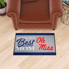 Ole Miss Rebels World's Best Mom Starter Mat Accent Rug - 19in. x 30in. - Ole Miss