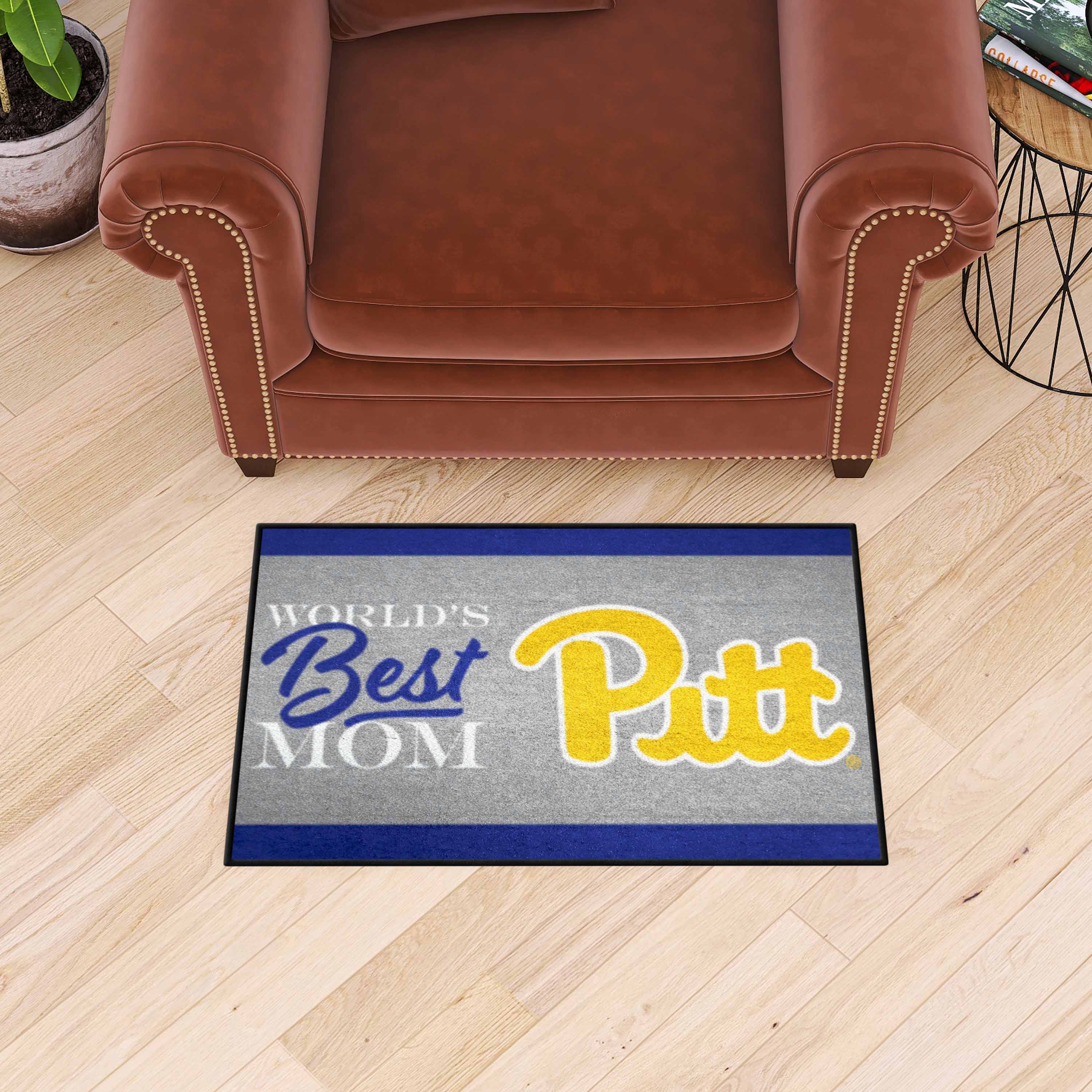 Pitt Panthers World's Best Mom Starter Mat Accent Rug - 19in. x 30in. - Pitt