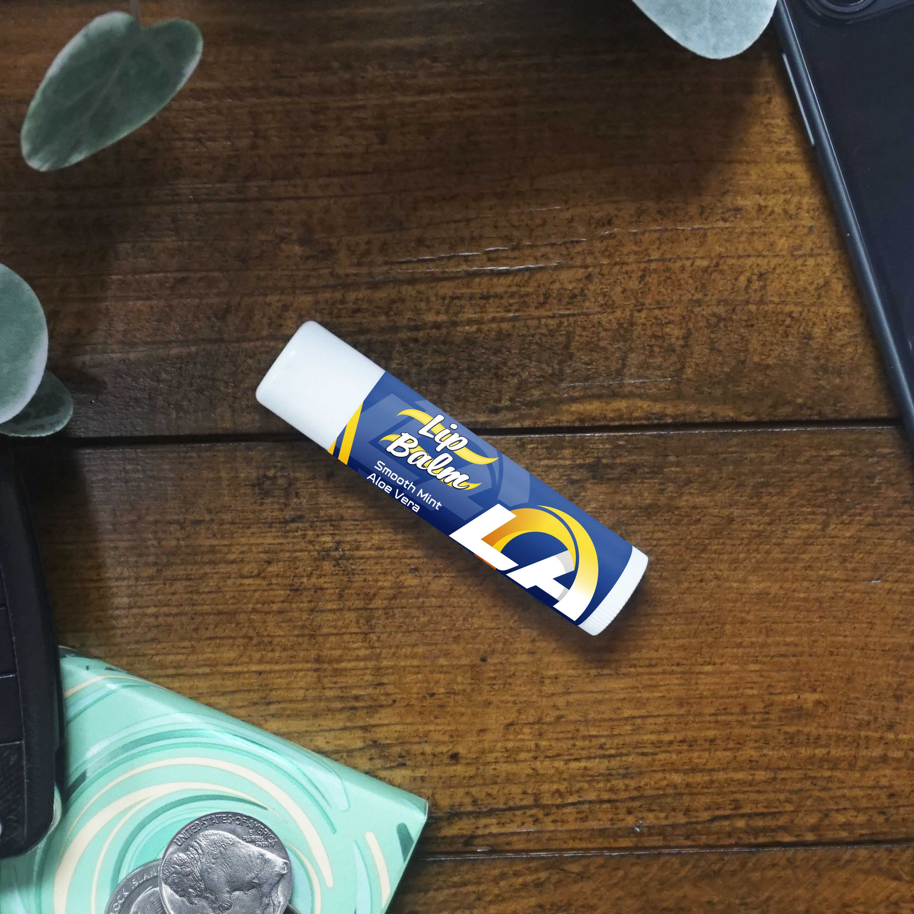 Los Angeles Rams Smooth Mint SPF 15 Lip Balm - Los Angeles Rams
