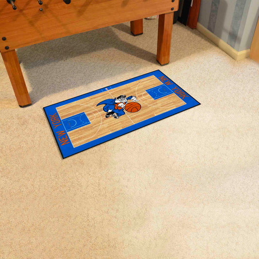 NBA Retro New York Knickerbockers Court Runner Rug - 24in. x 44in. - New York Knickerbockers