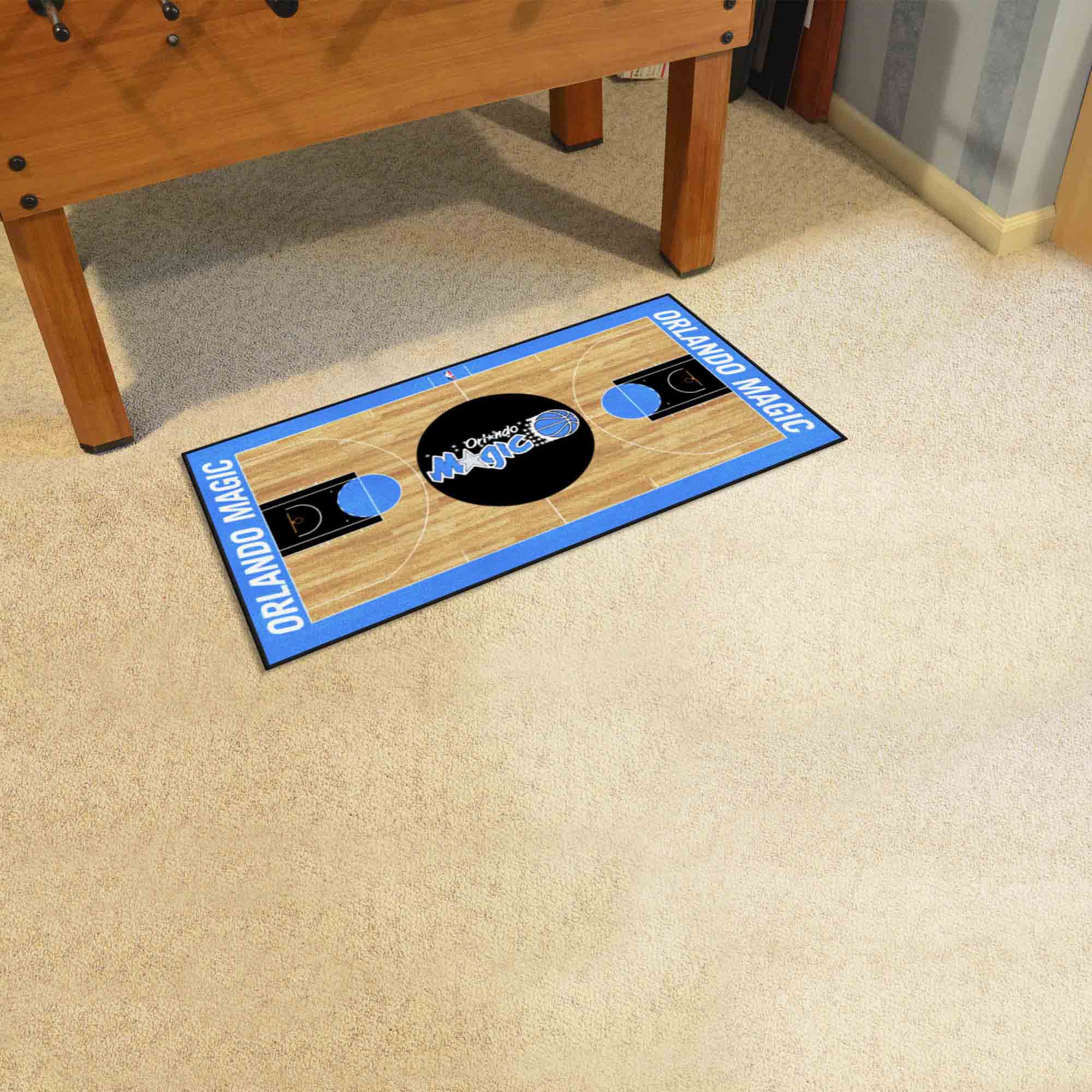 NBA Retro Orlando Magic Court Runner Rug - 24in. x 44in. - Orlando Magic