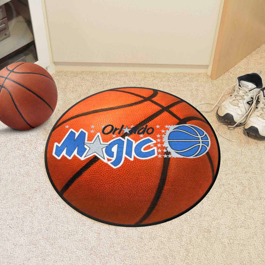 NBA Retro Orlando Magic Basketball Rug - 27in. Diameter - Orlando Magic