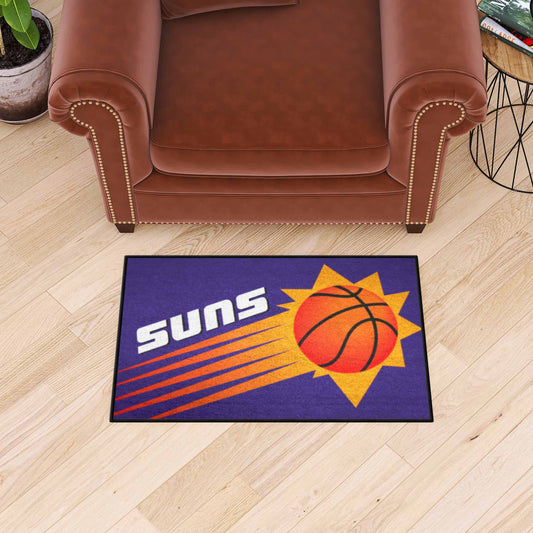 NBA Retro Phoenix Suns Starter Mat Accent Rug - 19in. x 30in. - Phoenix Suns