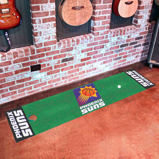 NBA Retro Phoenix Suns Putting Green Mat - 1.5ft. x 6ft. - Phoenix Suns