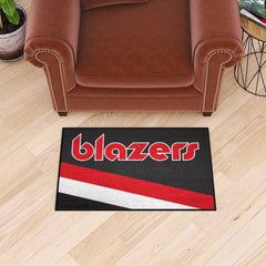 NBA Retro Portland Trail Blazers Starter Mat Accent Rug - 19in. x 30in. - Portland Trail Blazers
