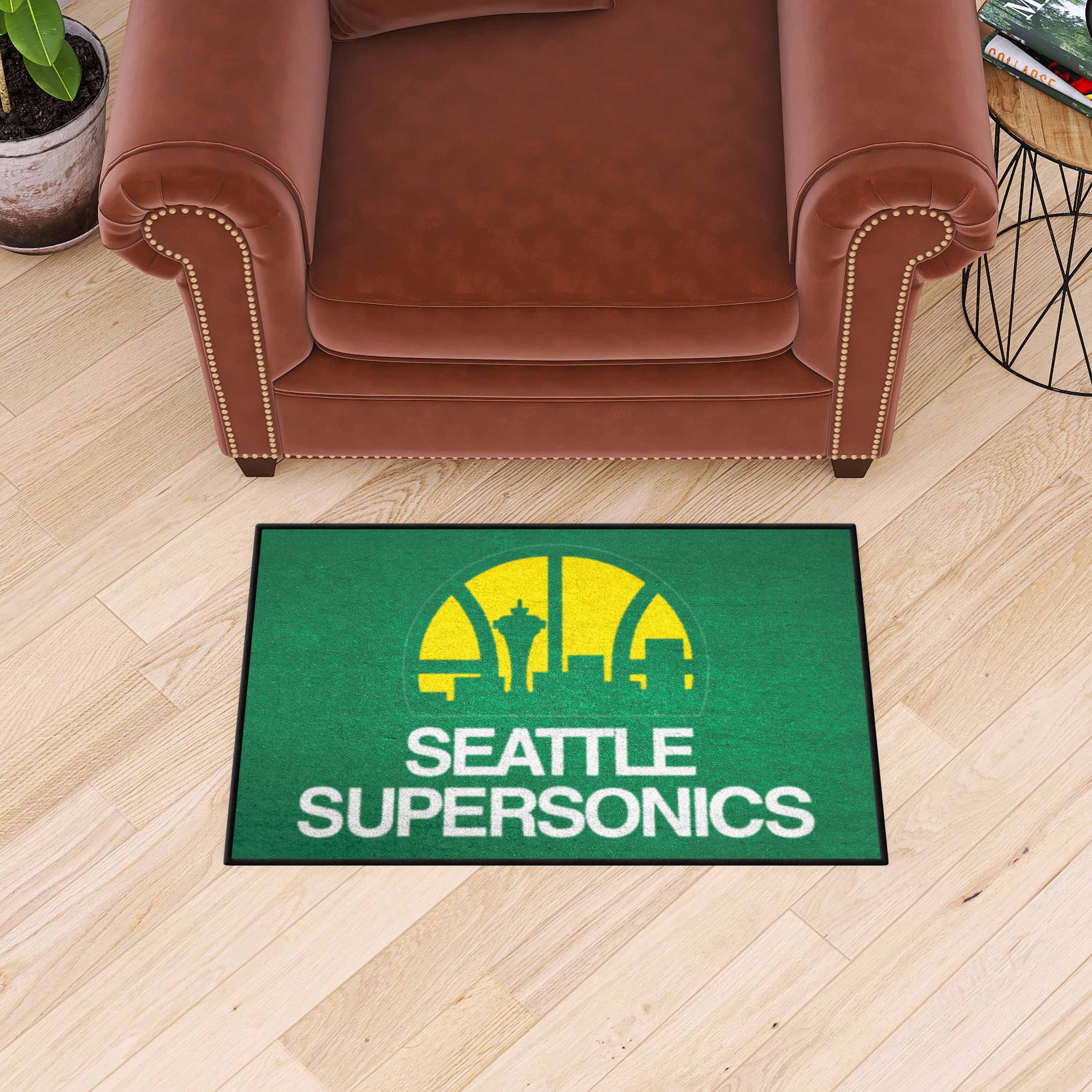 NBA Retro Seattle Supersonics Starter Mat Accent Rug - 19in. x 30in. - Seattle Supersonics