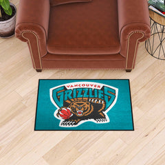 NBA Retro Vancouver Grizzlies Starter Mat Accent Rug - 19in. x 30in. - Vancouver Grizzlies