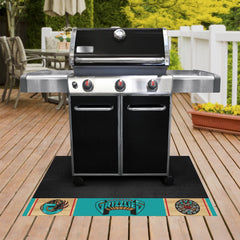 NBA Retro Vancouver Grizzlies Vinyl Grill Mat - 26in. x 42in. - Vancouver Grizzlies
