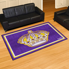 Retro NHL Los Angeles Kings 5ft. x 8 ft. Plush Area Rug - Los Angeles Kings