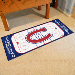 NHLRETRO Montreal Canadiens Rink Runner - 30in. x 72in. - Montreal Canadiens
