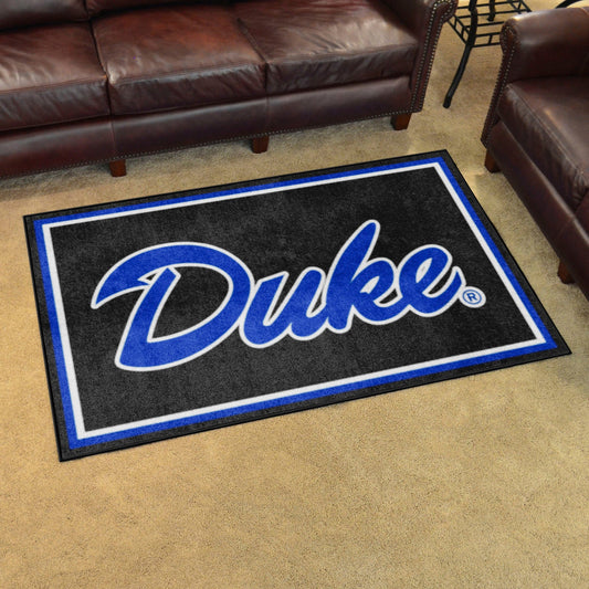 Duke Blue Devils 4ft. x 6ft. Plush Area Rug - Duke