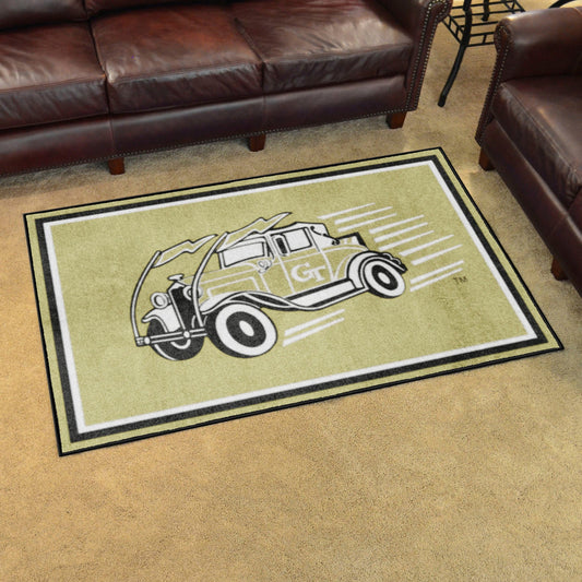 Georgia Tech Yellow Jackets 4ft. x 6ft. Plush Area Rug - Georgia Tech