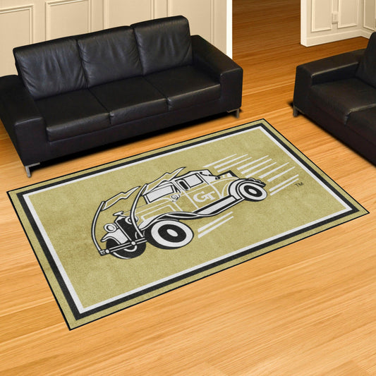 Georgia Tech Yellow Jackets 5ft. x 8 ft. Plush Area Rug - Georgia Tech