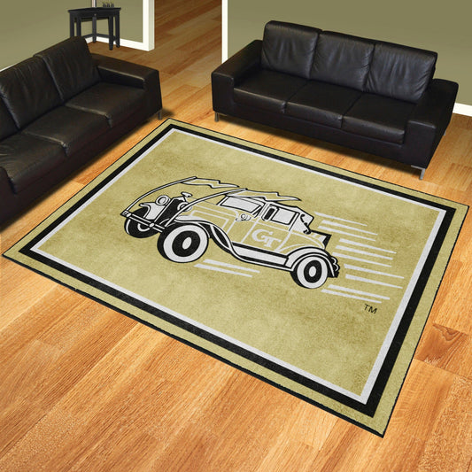 Georgia Tech Yellow Jackets 8ft. x 10 ft. Plush Area Rug - Georgia Tech